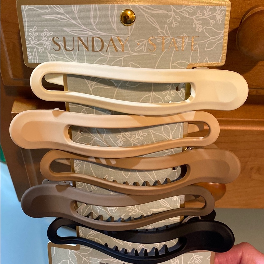 Sunday Hair Clip Set - Neutral Tones